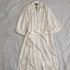 Robe, new, white, soft